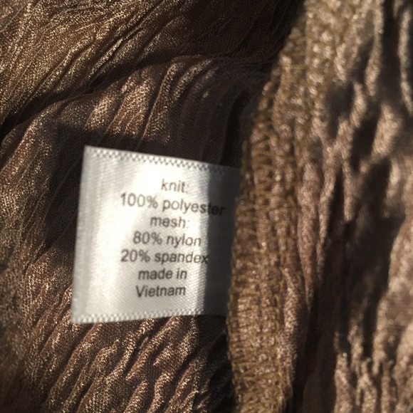 Lane Bryant Gold Crinkle Shell with NWT necklace - Picture 6 of 8